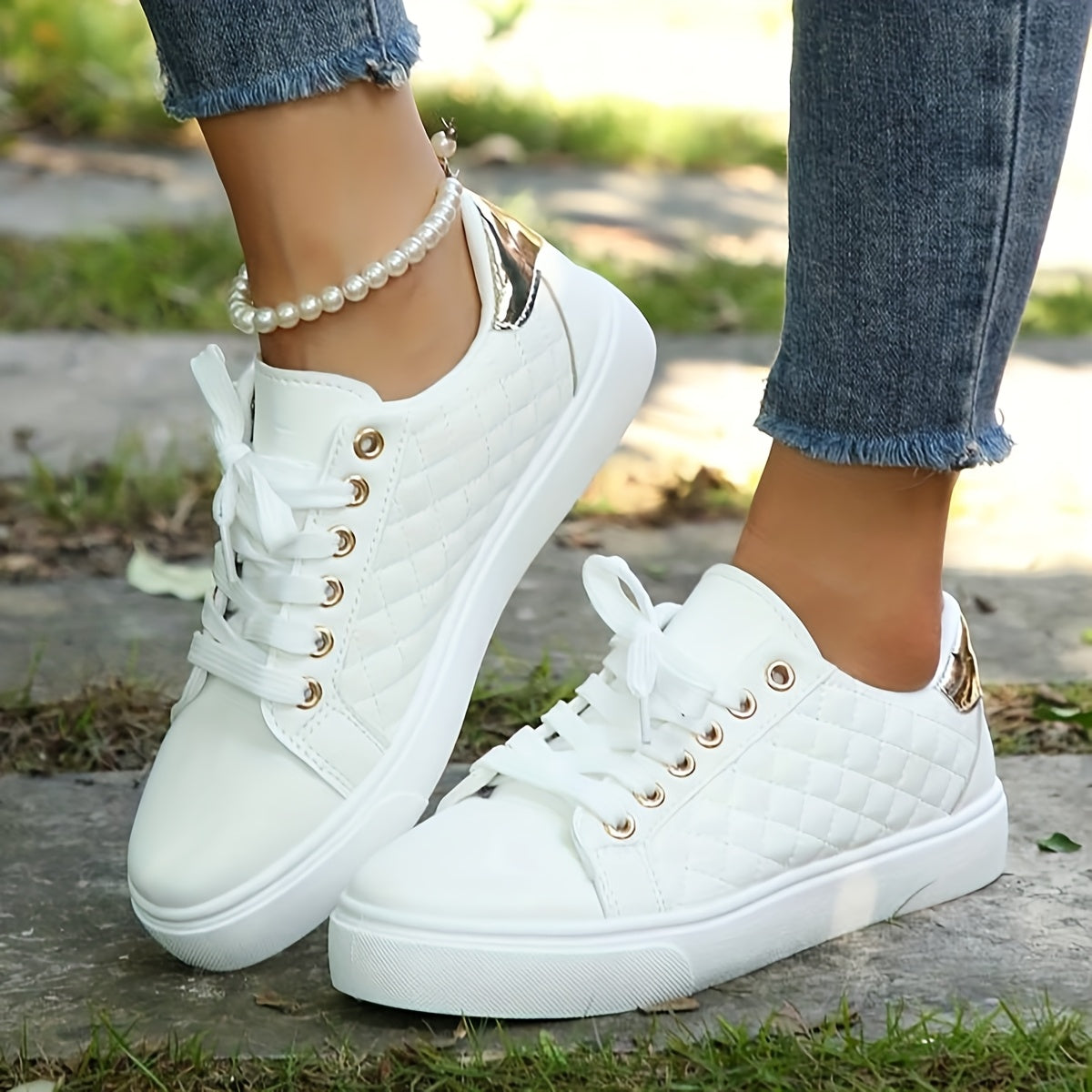 Zapatillas casuales elegantes y cómodas para mujer