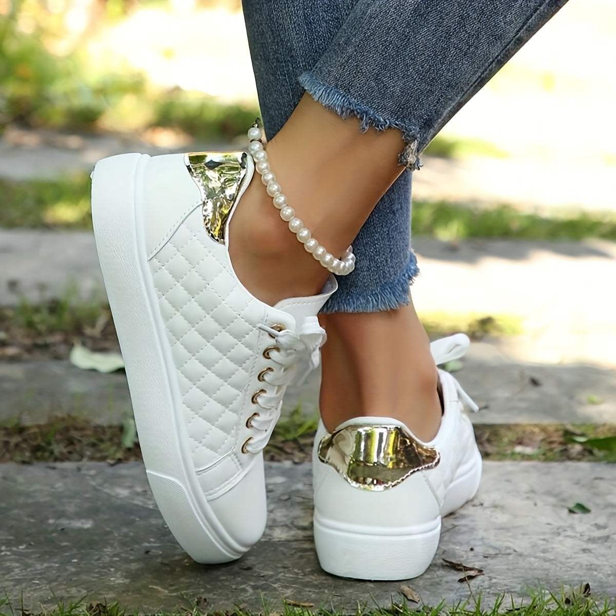 Zapatillas casuales elegantes y cómodas para mujer
