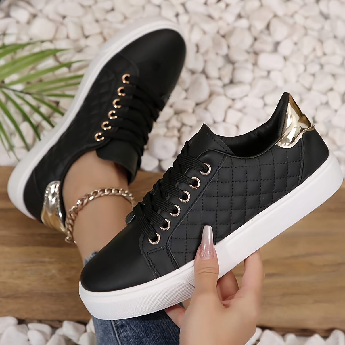 Zapatillas casuales elegantes y cómodas para mujer