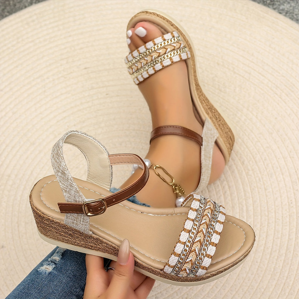 Sandalias de Cuña Casuales para Mujer